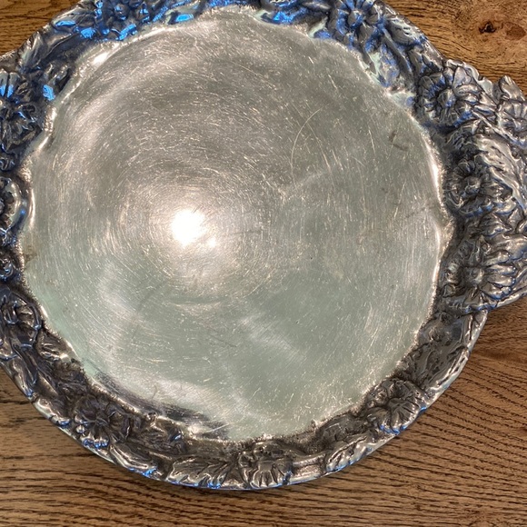 Pewter platter round - Picture 4 of 8